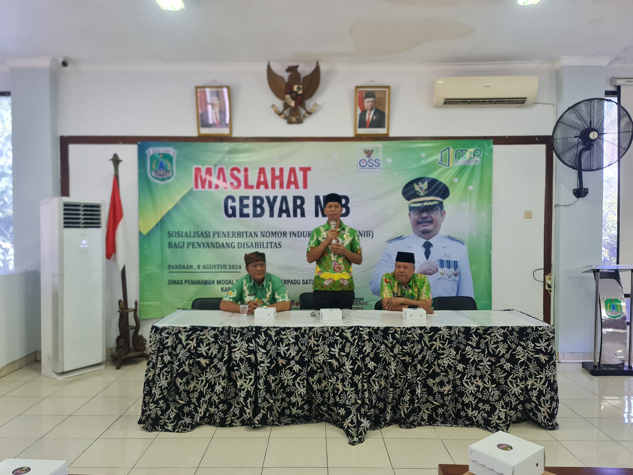 Maslahat Gebyar NIB di Kecamatan Pandaan