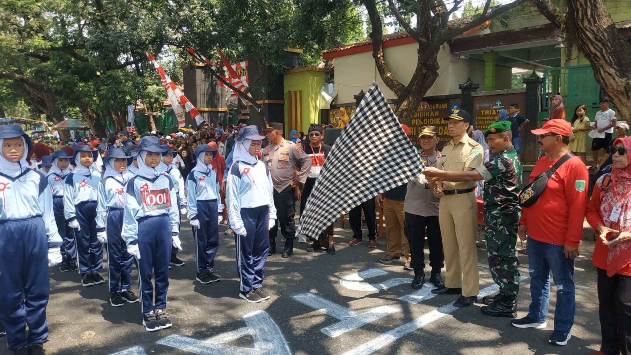 Lomba Baris Tingkat SD/MI Gebyar Kemerdekaan HUT RI Ke-79.